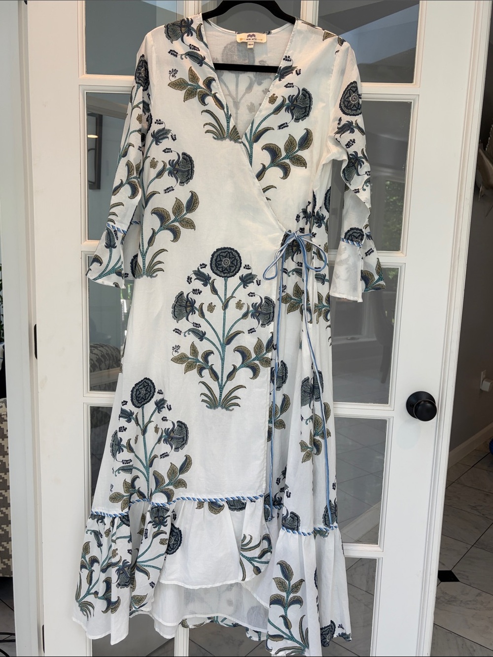 NIBI-MTK wrap dress - 100% Cotton - Sz XS/S NWOT - Picture 4 of 7